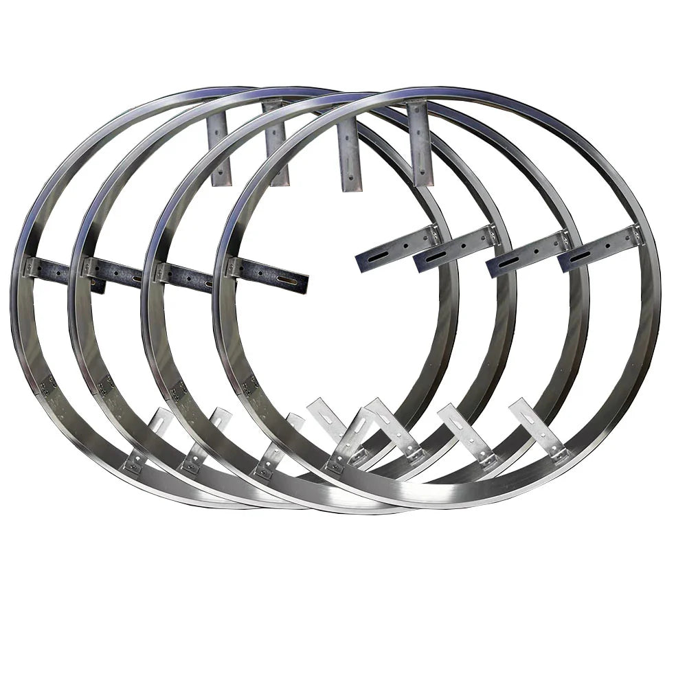 5 ROW PURE WHITE WHEEL LIGHTS