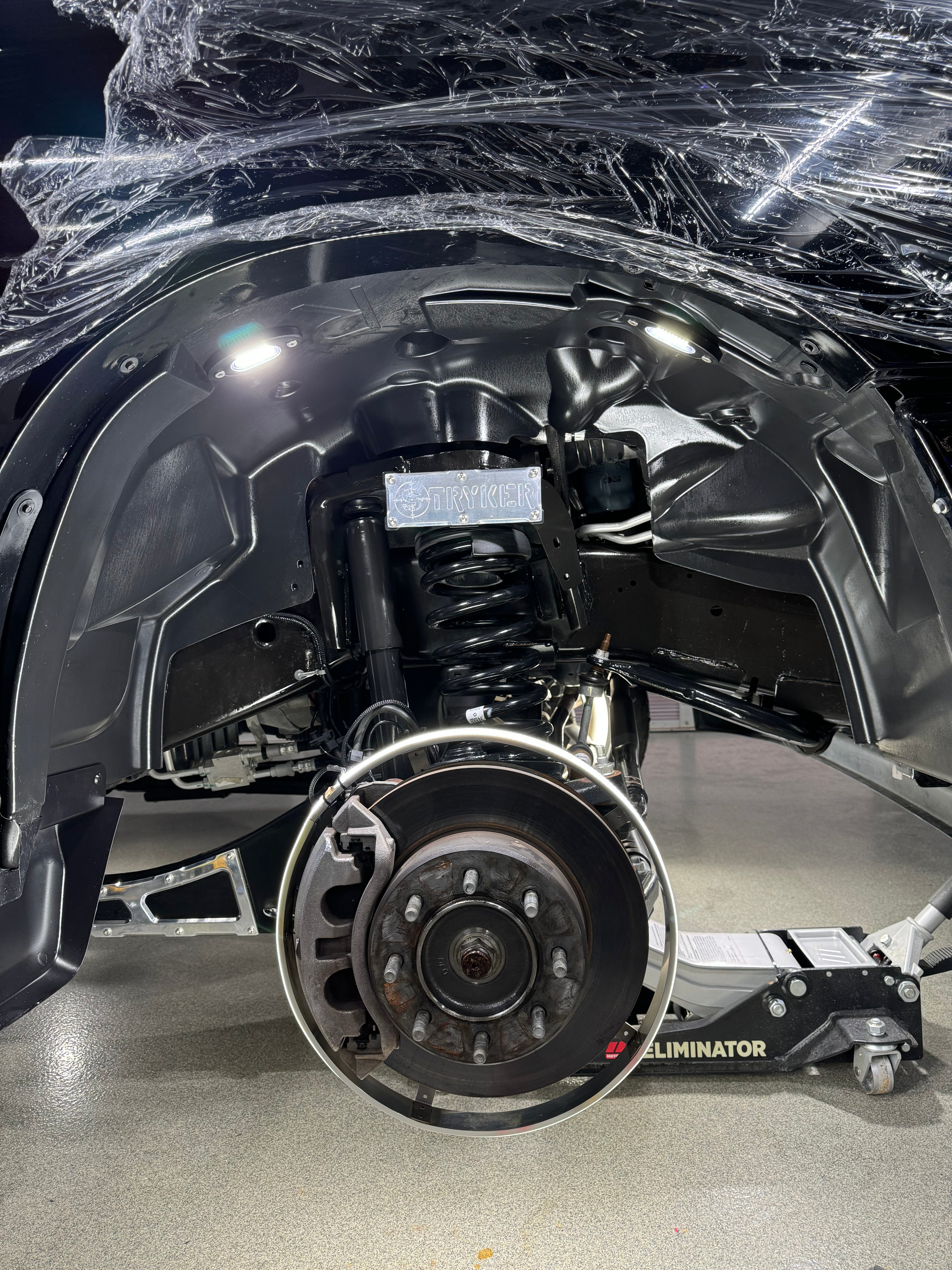 PURE WHITE LED ROCK LIGHTS  (36 LEDS)