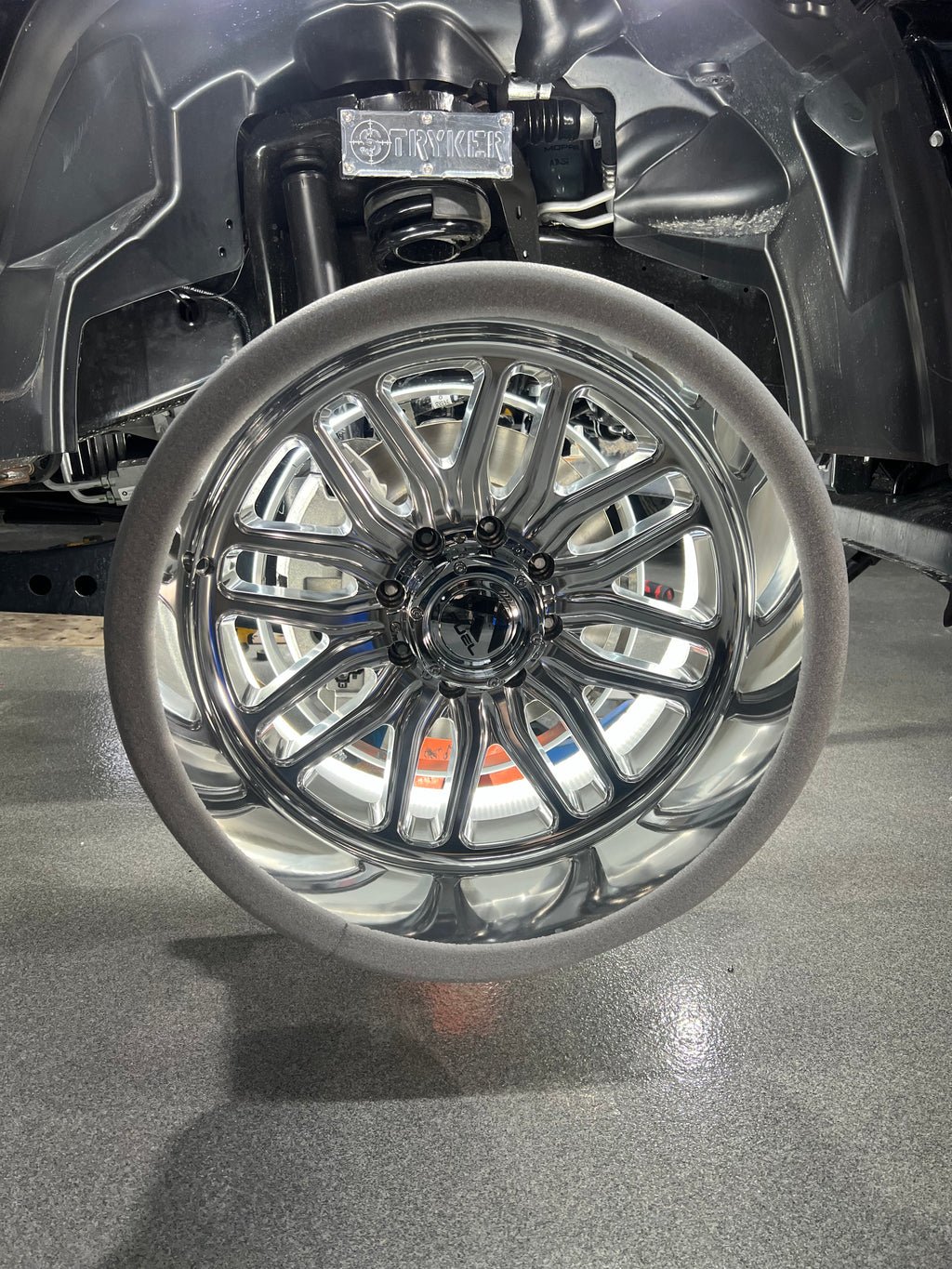 5 ROW PURE WHITE WHEEL LIGHTS