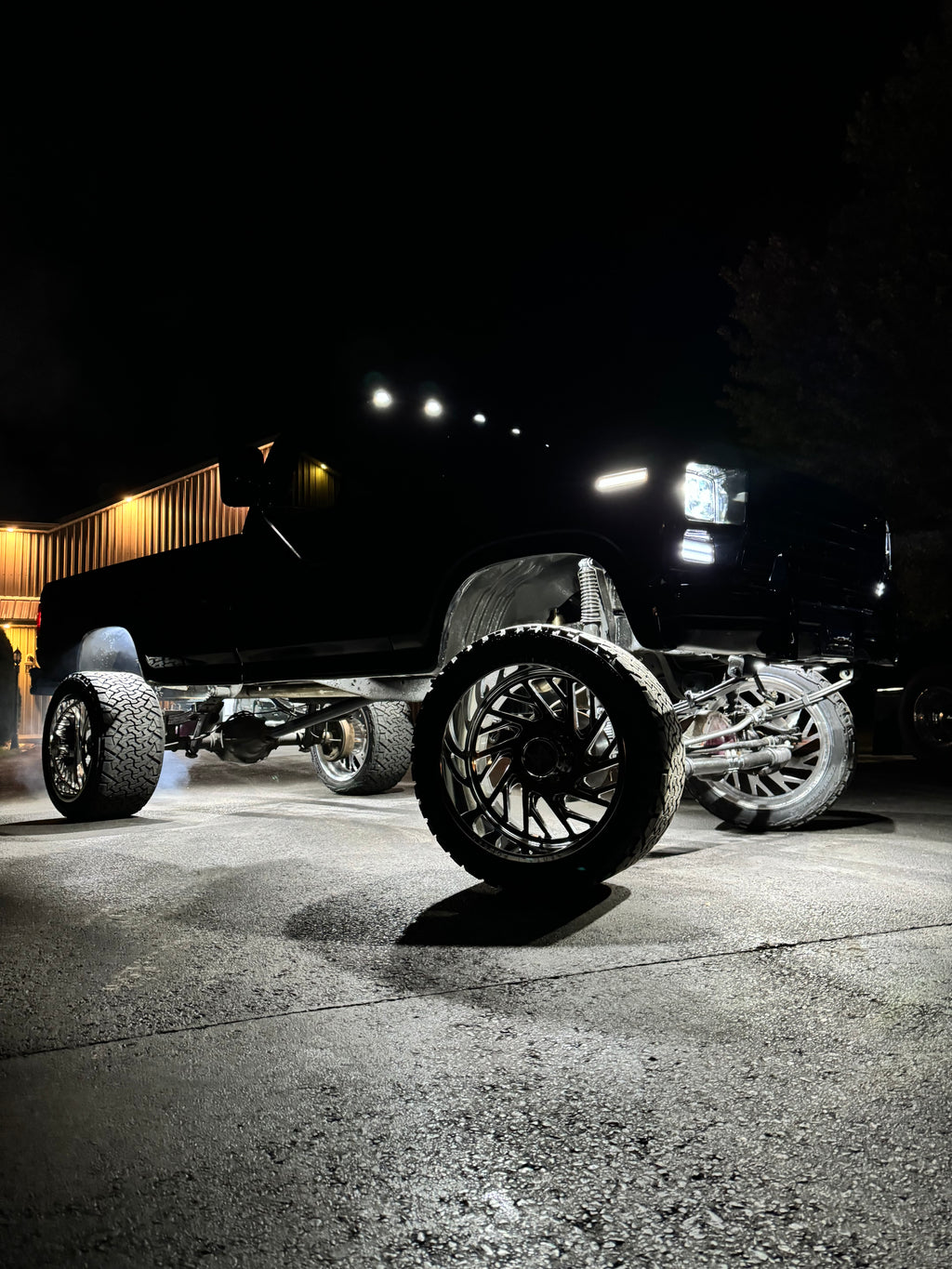 PURE WHITE LED ROCK LIGHTS  (36 LEDS)